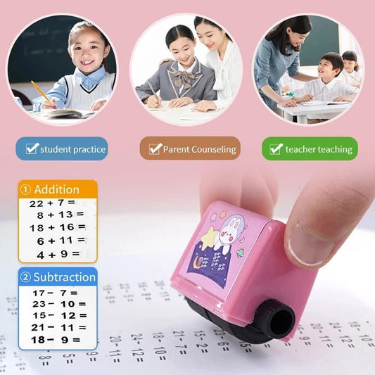 Math Teaching Roller Stamp